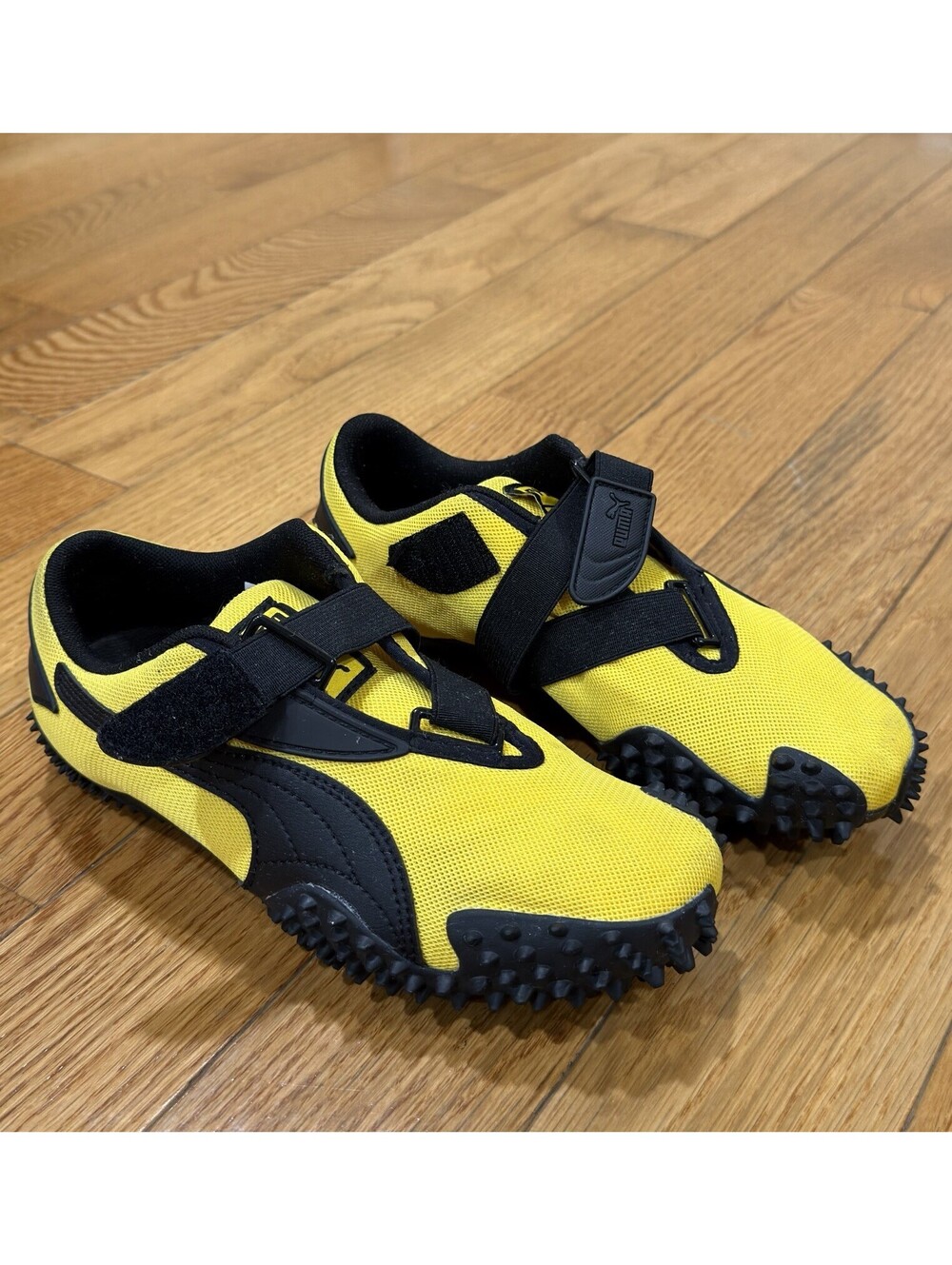 Sizw 5 US Kids / Puma Mostro OG Prime Pelé Yellow Puma Black 403206-15 ,6.5 Wmns